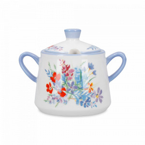 Сахарница , 300 мл, фарфор, белый, декор, серия London Pottery, KITCHEN CRAFT, Великобритания, Сахарницы