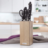 Подставка универсальная для кухонных ножей, 10х10х23 см, дуб натуральный, композитный материал, серия Everyday, ComposeEat, Россия_00813170044654357074.jpg