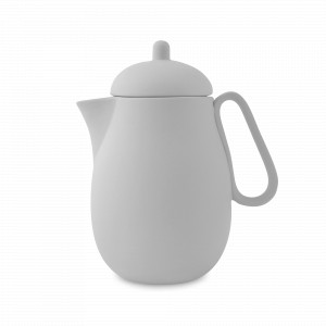 Чайник заварочный с ситечком, 1 л, фарфор, нержавеющая сталь, кремовый, серия Nina, VIVA Scandinavia, Дания, Скидка до -20% на Viva Scandinavia