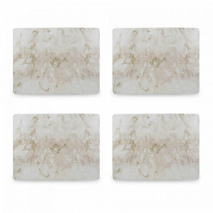 Набор из 4-х подстановочных салфеток Grey Marble, 40 х 29 см, пробка, декор, CREATIVE TOPS, Великобритания, CREATIVE TOPS (Великобритания)