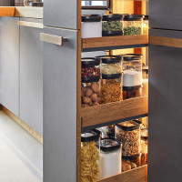 Набор из 4-х банок для хранения Pantry, боросиликатное стекло, прозрачный, GEFU, Германия_00812380048231603680.jpg