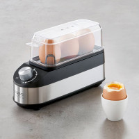 Яйцеварка на 3 яйца, нержавеющая сталь, пластик, стальной, CASO, Германия_00814740062105298990.jpg