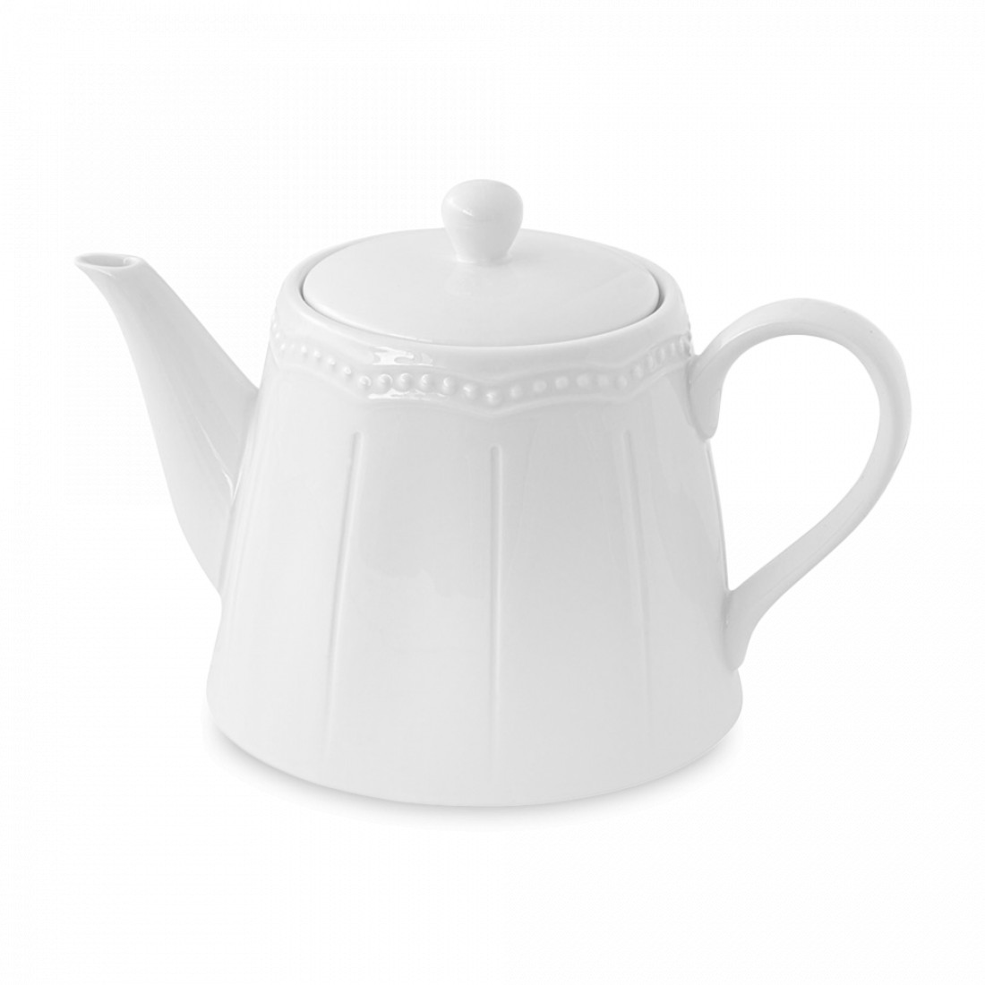 Чайник заварочный, 850 мл, фарфор, белый, серия Elite, EASY LIFE (R2S), Италия