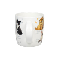 Кружка «Котята», 400 мл, фарфор, декор, KOENITZ, Германия_00817070065167109725.jpg