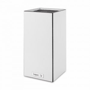 Подставка универсальная для кухонных ножей, 11х11х24 см, цвет-белый, композитный материал, серия Elegance, ComposeEat, Россия, Подставки под ножи