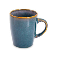 Кружка , 400 мл, керамика, синий, серия Ларимар, HOME & STYLE, Китай