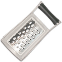 Металлическая терка из нержавеющей стали с контейнером, нержавеющая сталь/пластик, серия Technicus Square, WESTMARK, Германия