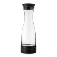 Термокувшин Fiesta, 1 л, термостойкое стекло, пластик, черный, WALMER, Великобритания