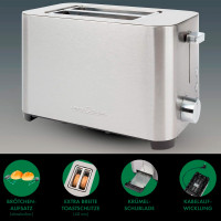 Тостер , нержавеющая сталь, стальной, PROFI COOK, Германия_00813140039896676325.jpg