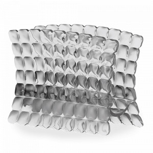 Подставка для салфеток , пластик SAN, 15,2 х 7,6 х 11 см, серый, серия Tiffany, GUZZINI, Италия, Посуда для пикника