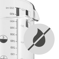 Кружка мерная, 0.5 л, стекло, серия Gourmet, WMF, Германия_00817340045446347416.jpg