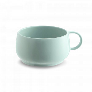 Чашка чайная Almond Green, 250 мл, керамика, зеленый, серия Empileo, GUY DEGRENNE, Франция, GUY DEGRENNE (Франция)