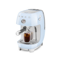 Кофемашина - эспрессо, нержавеющая сталь, пластик, голубой, SMEG, Италия_00822730065945607219.jpg