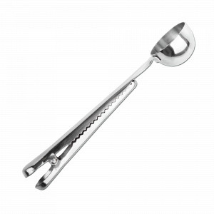 Зажим для пакетов с мерной ложкой, нержавеющая сталь, серия Baking, Westmark, Германия, WESTMARK (Германия)