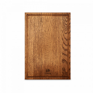 Доска разделочная дубовая, 30 х 21 см, темно-коричневый, UNECA, Россия, Разделочные доски