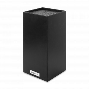 Подставка универсальная для кухонных ножей, 11х11х24 см, цвет-черный, композитный материал, серия Elegance, ComposeEat, Россия, Подставки под ножи