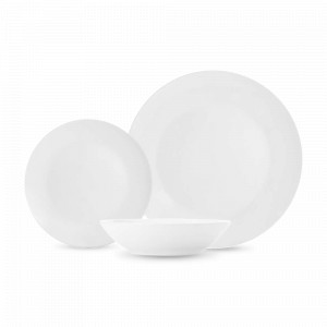 Сервиз обеденный 12 предметов, на 4 персоны, костяной фарфор, белый, серия Кашемир, MAXWELL WILLIAMS, Австралия, MAXWELL & WILLIAMS (Австралия)