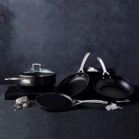 Сковорода блинная, 24 см, анодированный алюминий, черный, серия No Colour, LE CREUSET, Франция_00802980033904992631.jpg