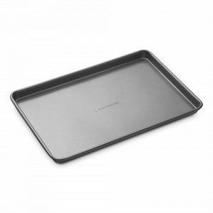 Противень с антипригарным покрытием, 39 х 27 см, сталь, графит, серия MasterClass, KITCHEN CRAFT, Великобритания, Противни