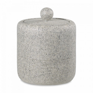Банка для хранения Loup, 430 мл, полирезин, серый, серия Bath, BERGENSON BJORN, Великобритания, BERGENSON BJORN (Великобритания)