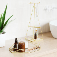 Держатель для украшений Prisma, 14 х 14 х 36 см, сталь, золотистый, серия Prisma, UMBRA, Канада_00810140056666157038.jpg