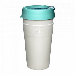 Кружка дорожная Thermal L, нержавеющая сталь, полипропилен, 454 мл, серия Nebula, KEEPCUP, Австралия, Пластиковые термокружки