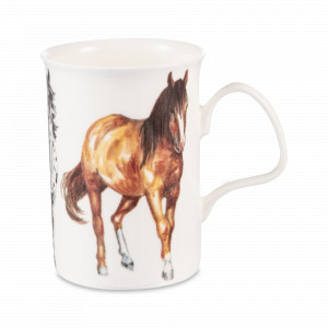 Кружка «Лошадка Рыжая», 320 мл, костяной фарфор, декор, серия Ланкастер, ROY KIRKHAM, Великобритания, ROY KIRKHAM (Великобритания)