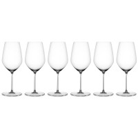 Набор из 6-ти бокалов для красного вина Bordeaux, 650 мл, хрустальное стекло, серия Hi-Lite, SPIEGELAU, Германия