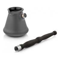 Турка , 0,15 л, керамика, дерево, графит, серия Ibriks, CERAFLAME, Бразилия_00809720049710932655.jpg