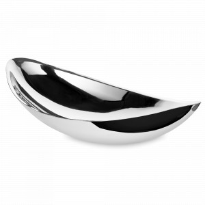 Блюдо овальное Halifax, 40 х 20 см, нержавеющая сталь, посеребрение, EDZARD, Германия, EDZARD (Германия)