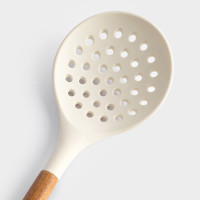 Шумовка , 33 см, силикон, дерево, бежевый, серия Wenge, ANNA LAFARG, Китай_00819440042977536486.jpg