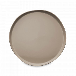 Тарелка десертная TAUPE, 20 см, керамика, коричневый, серия Brume, GUY DEGRENNE, Франция, Brume GUY DEGRENNE