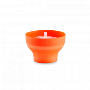 Форма для приготовления попкорна, 700 мл, силикон, оранжевый, LEKUE, Испания, Посуда для приготовления в СВЧ