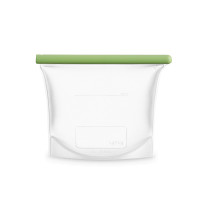 Пакет для хранения продуктов, 1 л, силикон, зеленый, серия Reuse & Reduce, LEKUE, Испания
