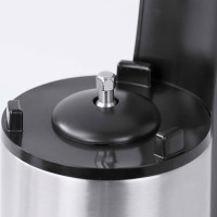 Соковыжималка шнековая, нержавеющая сталь, пластик, черный, CASO, Германия_00817850061736097571.jpg