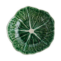 Салатник «Капуста», 15 см, керамика, зеленый, серия Капуста, Bordallo Pinheiro, Португалия_00818950043425473555.jpg