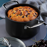 Кастрюля с крышкой, 20 см, алюминий, стекло, черный, серия No Colour, LE CREUSET, Франция_00802980037744231036.jpg