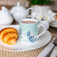 Кружка Woodcut Rabbit, 330 мл, костяной фарфор, декор, серия Can Mug, KITCHEN CRAFT, Великобритания_00806140047179181523.jpg