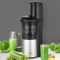 Соковыжималка шнековая, нержавеющая сталь, пластик, черный, CASO, Германия_00817850061763956555.jpg