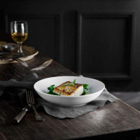 Набор столовой посуды на 4 персоны, 12 предметов, фарфор, серия Plisse, PILLIVUYT, Франция_00808950056640601202.jpg