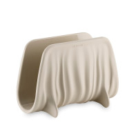 Салфетница , переработанный пластик, бежевый, серия Tierra, GUZZINI, Италия