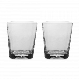 Набор из 2-х стаканов для виски, 380 мл, стекло, серый, серия Nocturne, ANNA LAFARG, Китай, Бокалы для виски