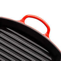 Сковорода - гриль, 26 х 26 см, чугун, красный, серия Cerise, LE CREUSET, Франция_00797450036903588869.jpg
