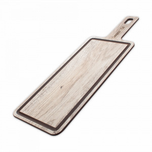 Доска композитная с желобом для сервировки и подачи, 36х12см, дуб светлый, серия ProFashion, ComposeEat, Россия, COMPOSE EAT (Россия)