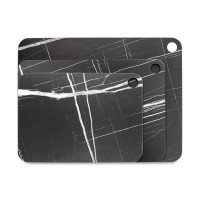 Набор из 3-х разделочных досок на подставке, мрамор Сахара Блэк, в подарочной коробке, композитный материал, серия Elegance, ComposeEat, Россия_00814750040476681097.jpg