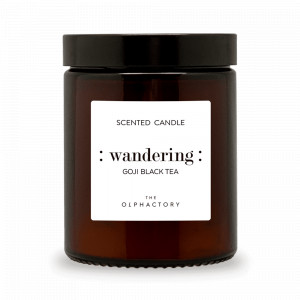 Ароматическая свеча «Ягоды годжи», в стеклянном стакане, воск, AMBIENTAIR, Испания, Ароматы для дома