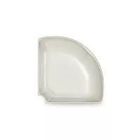 Тарелка сервировочная для закусок Cream, 10.3 см, каменная керамика, кремовый, серия Essential Asia, ROOMERS TABLEWARE, Нидерланды, 