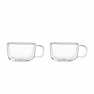 Набор из 2 термокружек, 400 мл, боросиликатное стекло, серия Classic, VIVA Scandinavia, Дания, Набор термостаканов