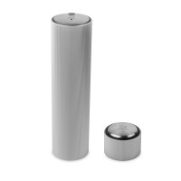 Набор из электрического штопора и обрезателя фольги, 27 см, пластик, нержавеющая сталь, серебристый, серия Line Reverse, PEUGEOT VIN, Франция