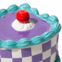 Шкатулка Heart Cake, 11 х 9 см, керамика, белый, декор, серия Sweetie, DOIY, Испания_00819740051328501545.jpg
